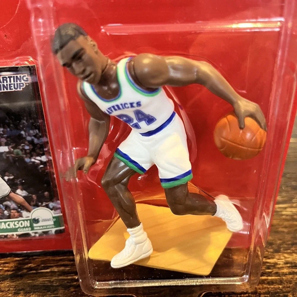 Vintage Jim Jackson Dallas Mavericks 1995 Kenner Starting Lineup New NIP